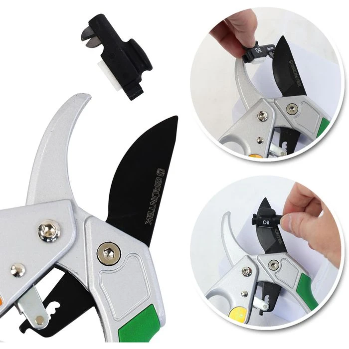 Grüntek Gartenschere KONDOR, Amboss, Schneidleistung Bis 20mm Ø, Mit Ratsche – Bild 2