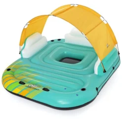 Bestway Luftmatratze 43407, Sunny Lounge Island, 300 X 275cm (LxB)