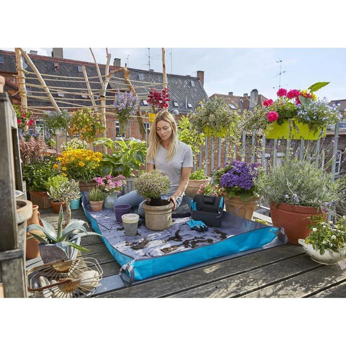Gardena Pflanzmatte City Gardening L, 00507-20, 120 X 180cm, Für Ein- Und Umtopfarbeiten – Bild 2