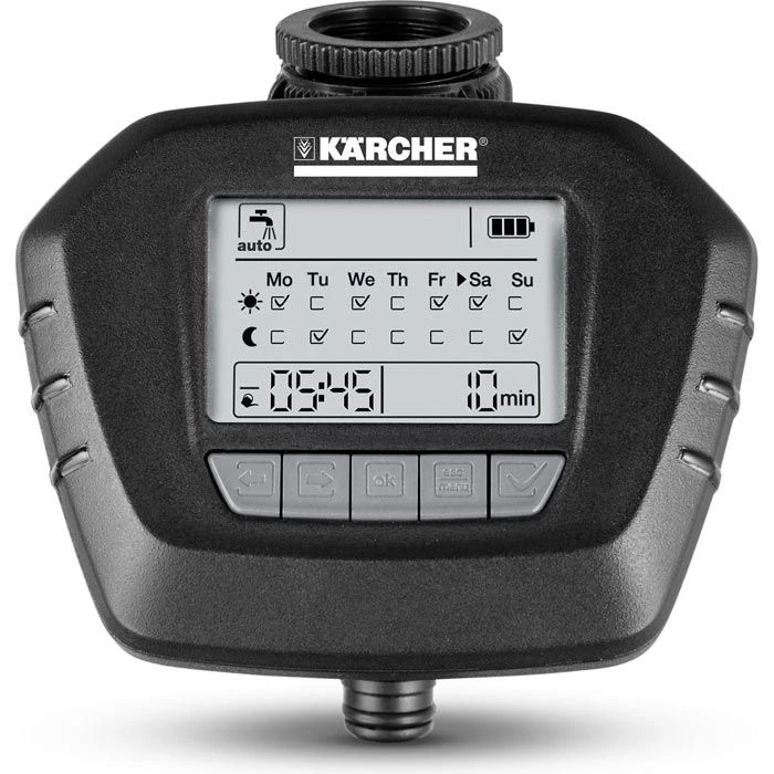 Kärcher Bewässerungscomputer Bewässerungsautomat, WT 5, Bewässerung: Individuell Nach Wochentagen – Bild 2