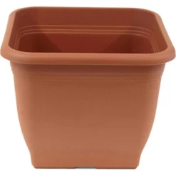 Greemotion Pflanztopf Pia 25 Ltr., Terrakotta, 40 X 40 Cm, Quadratisch, Kunststoff