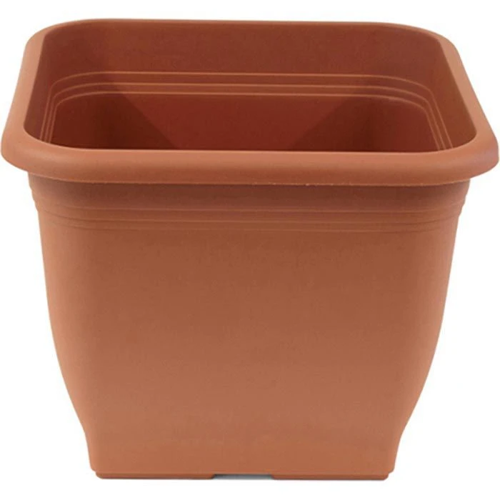 Greemotion Pflanztopf Pia 25 Ltr., Terrakotta, 40 X 40 Cm, Quadratisch, Kunststoff