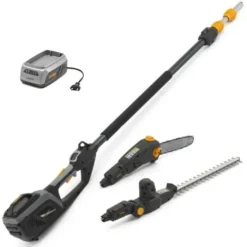 Alpina-Garden Multifunktionsantrieb AMT 48 Li Kit, 48V/2Ah, 1 Akku, Heckenscheren-/Kettensägenaufsatz