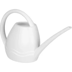 Elho Gießkanne Aquarius, Weiß, Kunststoff, Mit Langem Ausgießer, 3,5 Liter
