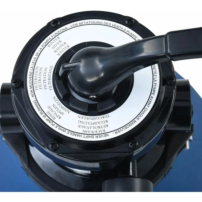 VidaXL Filteranlage Bis 7m³/h, Sandfilteranlage, 4-Wege-Ventil, Bis 32.000 Liter – Bild 7