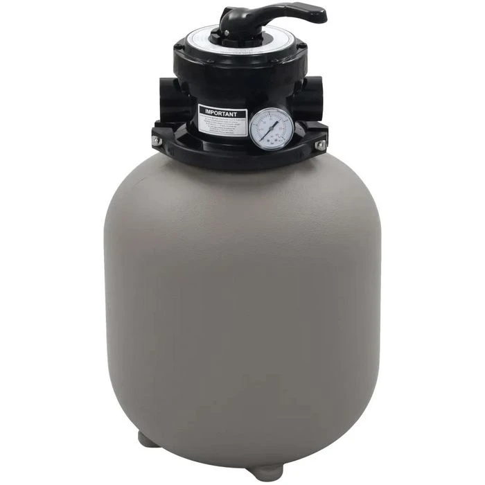 VidaXL Filteranlage Bis 7m³ / H, Sandfilteranlage, 4-Wege-Ventil, Bis 32.000 Liter