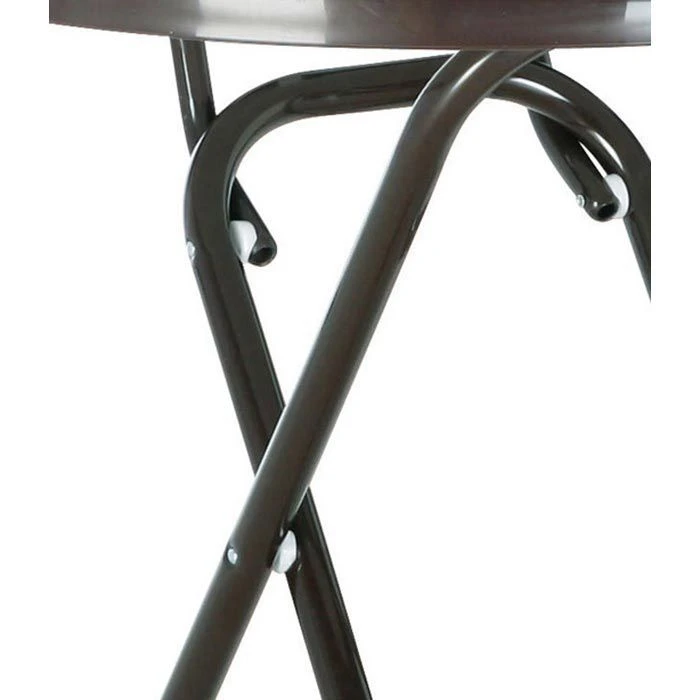 BEST Gartentisch Primo, Kunststoff, Anthrazit, Ø 80 X 70 Cm, Klappbar – Bild 4