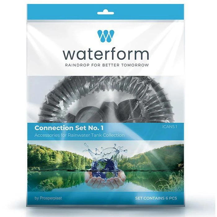 Prosperplast Regensammler Icanset 1, Anthrazit, Kunststoff, Für DN 80-120 – Bild 4