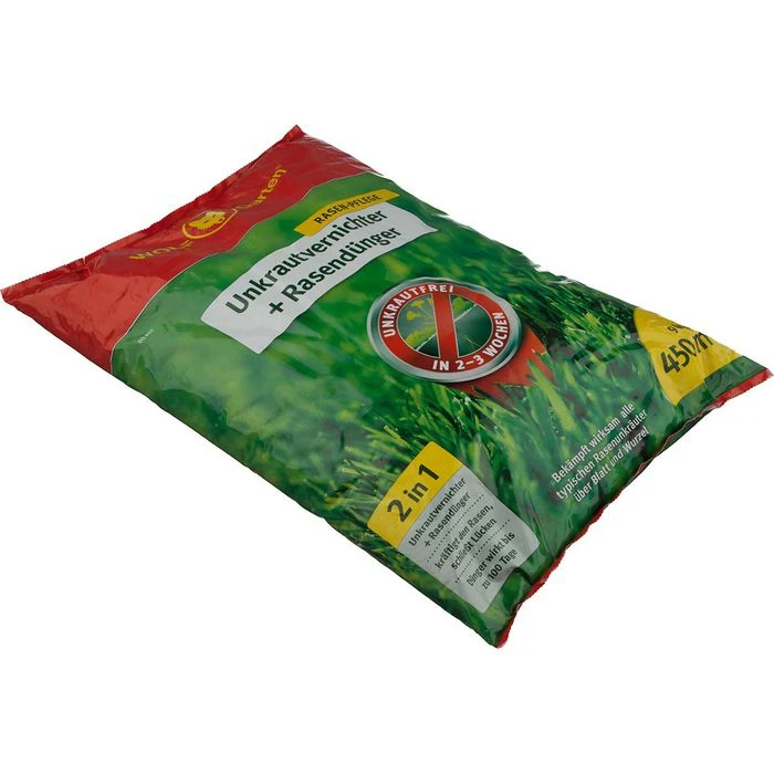 Wolf-Garten Rasendünger SQ 450 Unkrautvernichter, 2-in-1, 9 Kg Für 450m² – Bild 4