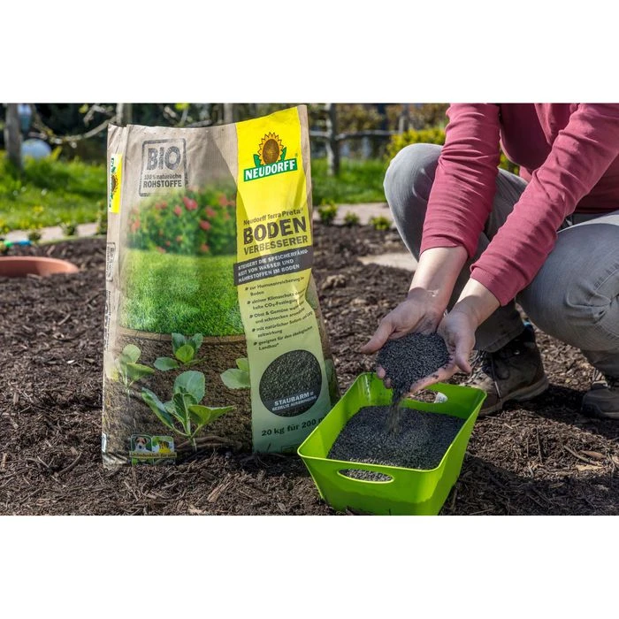 Neudorff Terra Preta Bodenverbesserer, Langzeitwirkung Bis 180 Tage, 20 Kg Für 200m² 2 Neudorff Terra Preta Bodenverbesserer, Langzeitwirkung Bis 180 Tage, 20 Kg Für 200m² – Bild 2