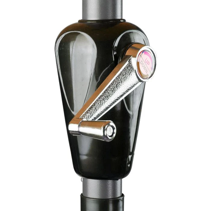 DEMA Sonnenschirm Tokio, 41280, Rund, Ø 250cm, Terracotta, Neigbar – Bild 6