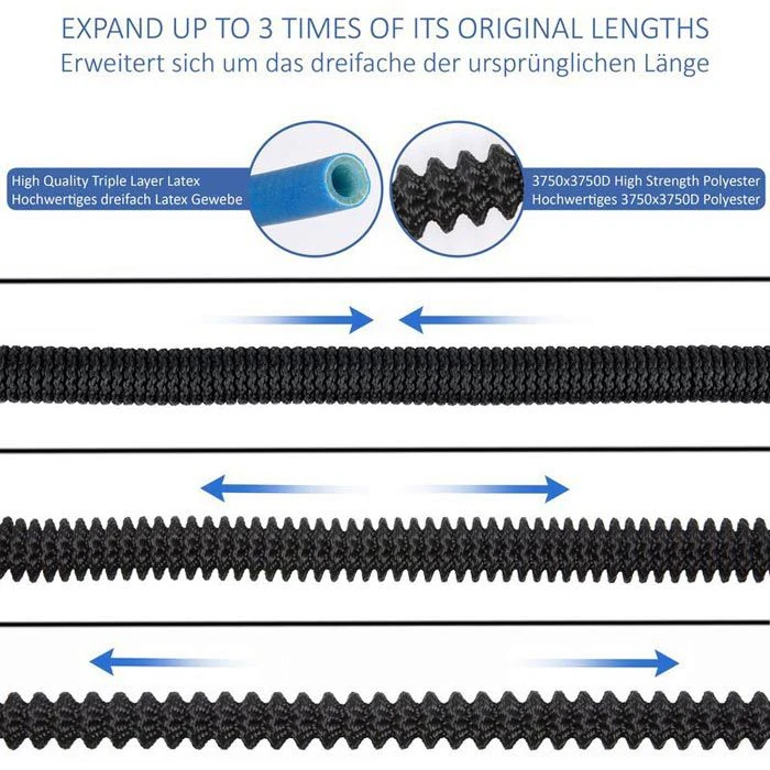 Tresko Gartenschlauch FGS-010, Flexibel, 1/2 Zoll (13mm), Bis 10 Bar, LĂ€nge Bis 30m â Bild 2