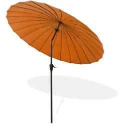 DEMA Sonnenschirm Tokio, 41280, Rund, Ø 250cm, Terracotta, Neigbar