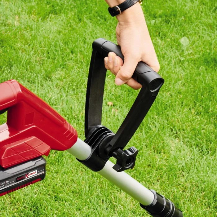 Einhell Rasentrimmer GC-CT 18/24 Li, 3411125, Akku, 18V/2Ah, 1 Akku,Teleskopstiel, Schneidkopf: Messer – Bild 3