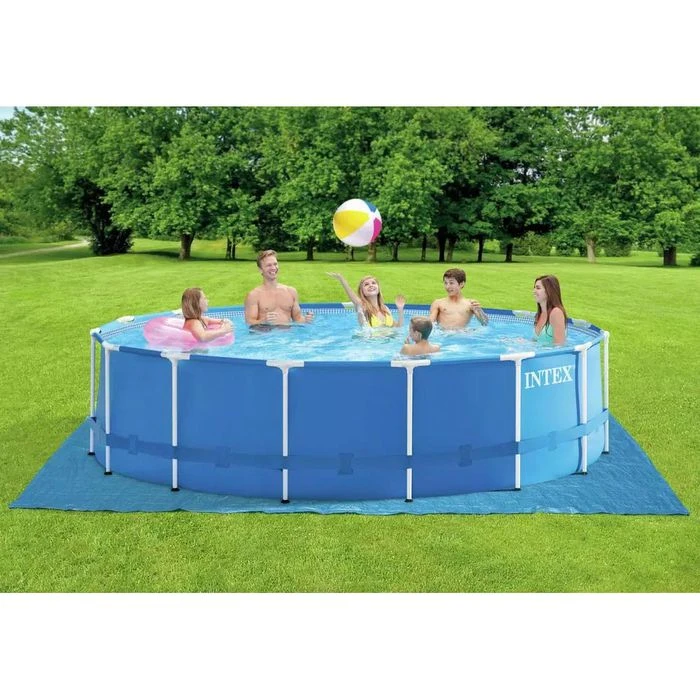 Intex Aufstellpool Set Rondo, Ø 457 X 122cm, Framepool, Mit Filterpumpe, Rund – Bild 2