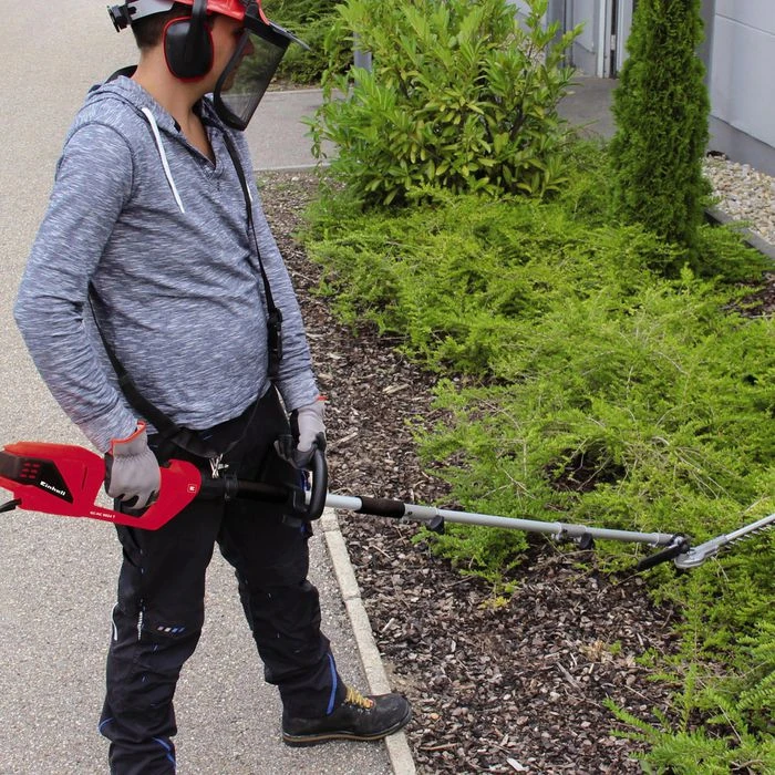 Einhell Multifunktionsantrieb GC-HC 9024T, 4501280, 900 W, Heckenscheren-/Kettensägenaufsatz – Bild 4