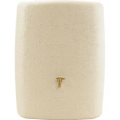 4rain Terra Wandtank, 275 Liter, Eckig, Sandbeige, Mit Auslaufhahn