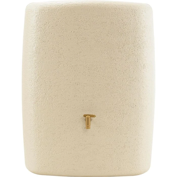 4rain Terra Wandtank, 275 Liter, Eckig, Sandbeige, Mit Auslaufhahn