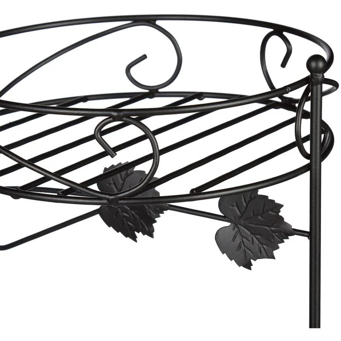 Relaxdays BlumenstĂ€nder 10020702, Schwarz, Klappbar, Metall, 50 X 25 X 50 Cm â Bild 5