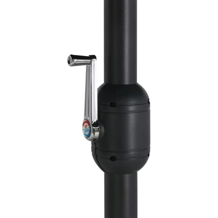 VidaXL Sonnenschirm 47303, 460 X 270cm, Blau, Doppelschirm, Mit Ständer – Bild 6