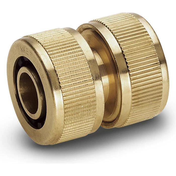 Kärcher Schlauchverbinder Messing 2.645-103.0, Schlauchreparator, Für 19mm (3/4 Zoll)