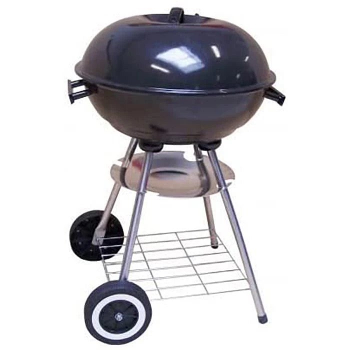 DEMA Holzkohlegrill Granada, Fahrbarer Kugelgrill, Stahl, Mit Deckel, Grillfläche Ø 41cm