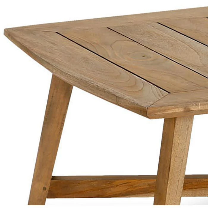 BEST Gartentisch Paterna, Teakholz, Braun, 140 X 70 X 42 Cm – Bild 3