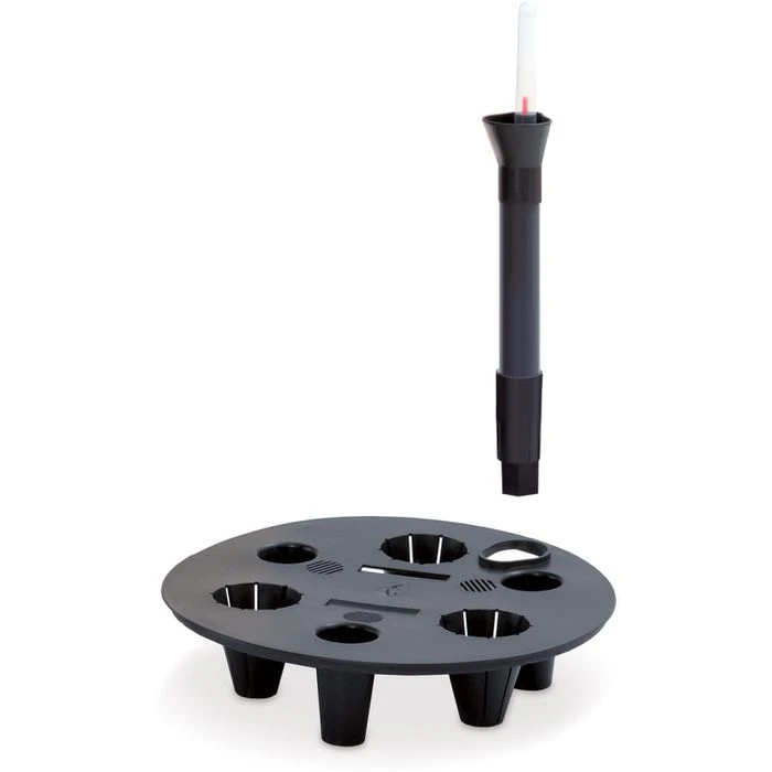 Prosperplast Erd-Bewässerungs-Set IZTS200, Ø 17 X H 4,2 Cm, Rund, Für Rato-, Tubus-Übertöpfe – Bild 2