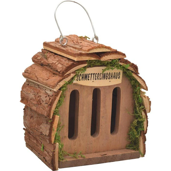 Gardigo Insektenhotel 90561, Schmetterlingshaus, 16 X 16 X 10cm