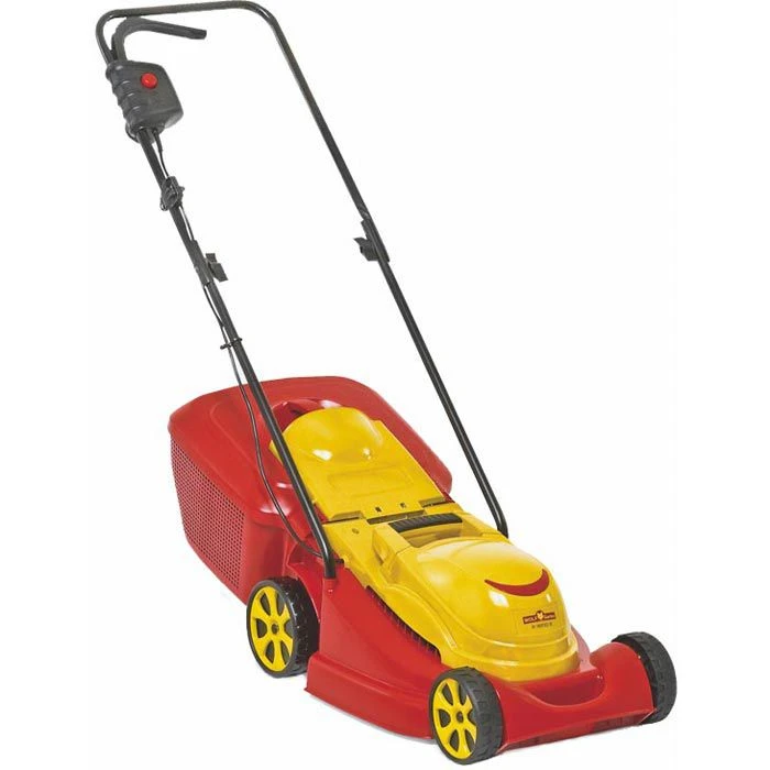 Wolf-Garten Rasenmäher S 3200 E, Elektro, 1000 Watt, Schnittbreite 32cm, Fangkorb 30 Liter