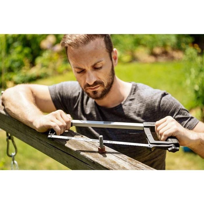 Hazet Bügelsäge 1980N Metallsäge, Länge 300mm, Für Metall – Bild 6