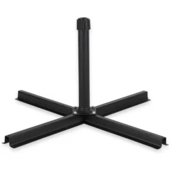 Sekey Sonnenschirmständer 34024, Stahl, Plattenständer, Schwarz