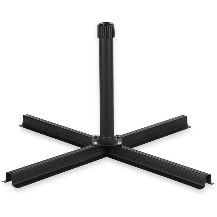 Sekey Sonnenschirmständer 34024, Stahl, Plattenständer, Schwarz