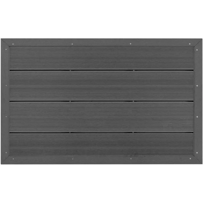 VidaXL Bodenelement 45016, Grau, Für Solardusche, 101 X 63 X 5,5cm, WPC – Bild 5