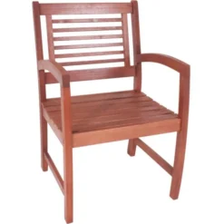 Garden-Pleasure Gartenstuhl MADISON, Holz, Niedriglehner, Braun