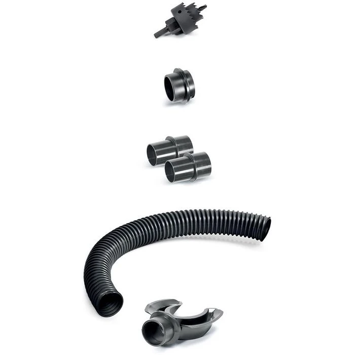 Prosperplast Regensammler Icanset 1, Anthrazit, Kunststoff, Für DN 80-120