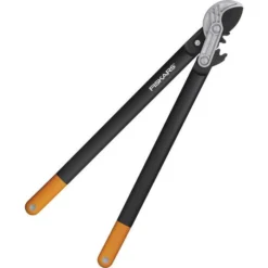 Fiskars Astschere PowerGear II Getriebeschere L77, Länge 68,6cm, Schneidleistung Bis 50mm Ø