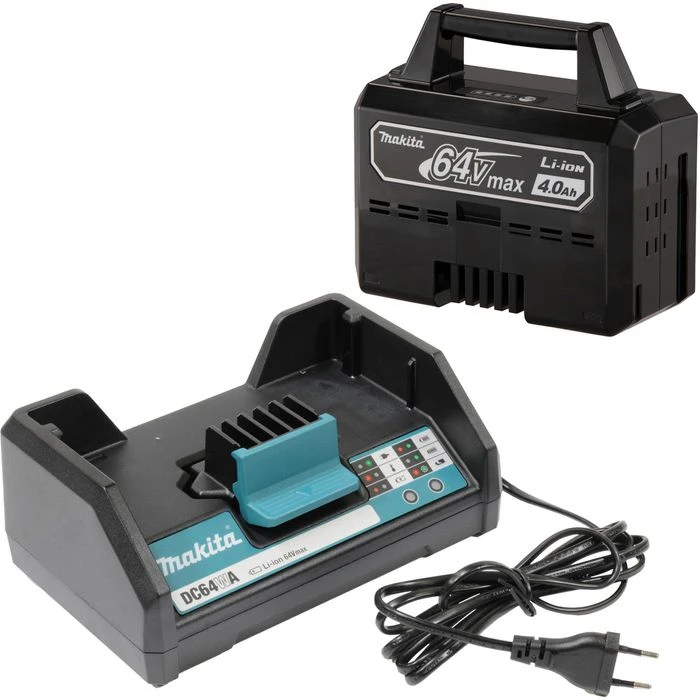 Makita Rasenmäher LM002JM101, Akku, 64V/4Ah, Mit 1 Akku & Ladegerät, Fangkorb 70 Liter – Bild 4