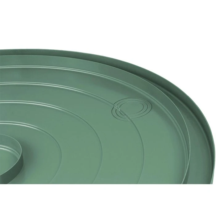 Ondis24 Regentonne Aqua, 500 Liter, Rund, Grün, Mit Auslaufhahn Und Deckel – Bild 6