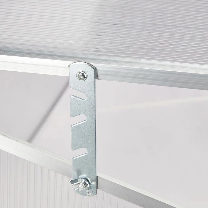 Relaxdays Gewächshaus 10022823, 0,5 M² Fläche, 100 X 50 X 50 Cm, Transparent – Bild 3