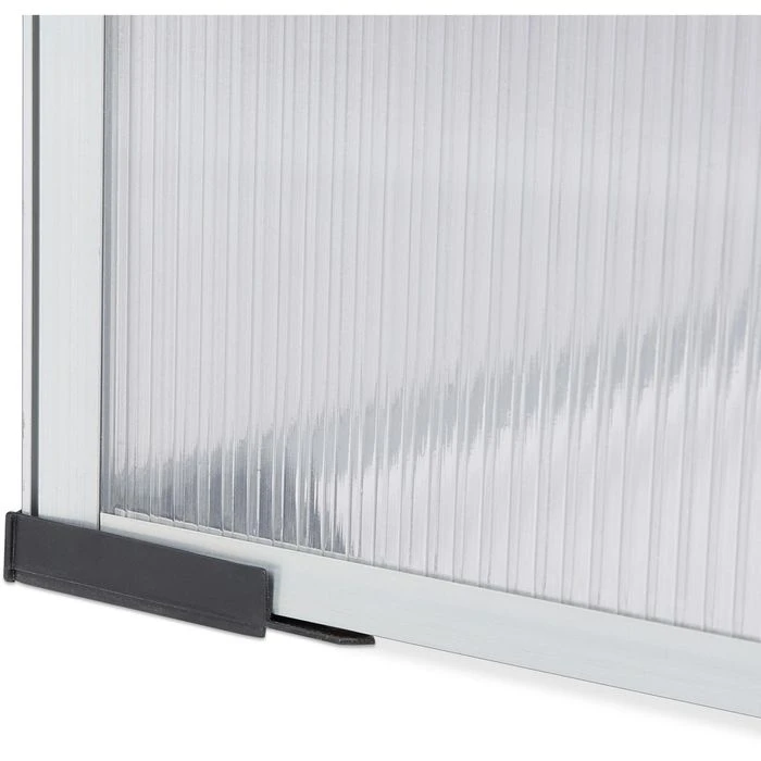 Relaxdays Gewächshaus 10022823, 0,5 M² Fläche, 100 X 50 X 50 Cm, Transparent – Bild 4