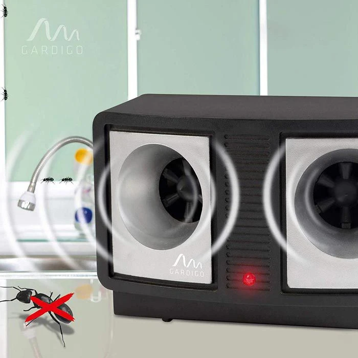 Gardigo Tiervertreiber Mäuseabwehr Dual, Wirkungsbereich 180° & 250m², Ultraschall – Bild 3