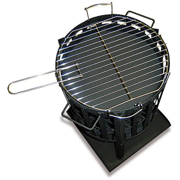 DEMA Feuerschale Madrid 17537, Ø 43cm, Metall, Mit Grillrost – Bild 2