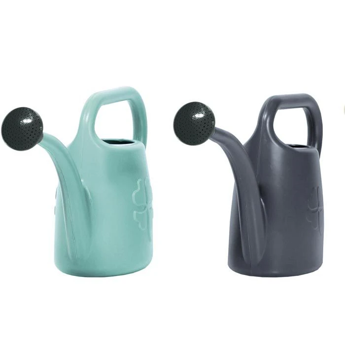 Prosperplast Gießkanne Koni IKON2-S433, Kunststoff, Anthrazit, Mit Brausekopf, 1,8 Liter – Bild 4