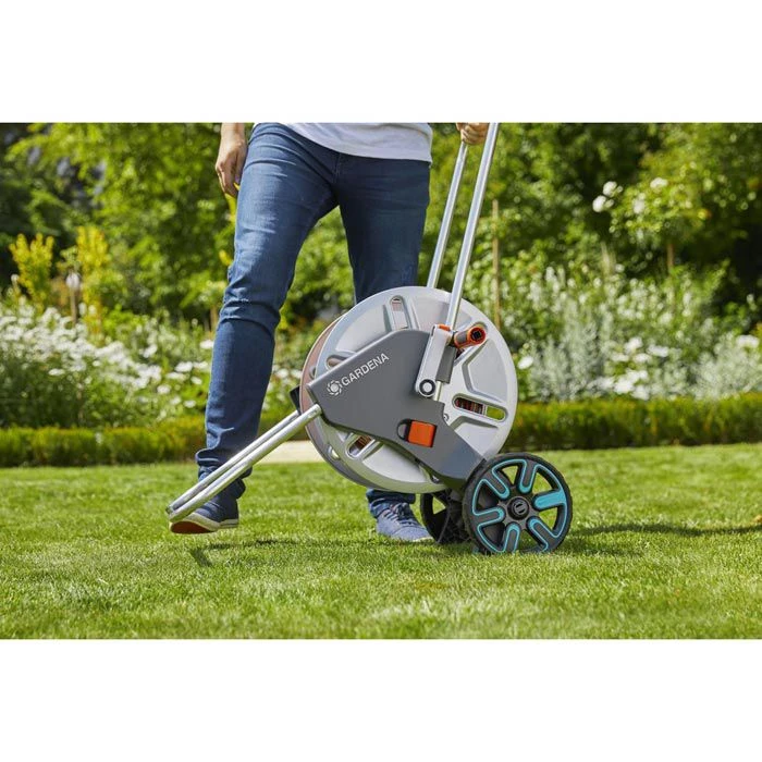 Gardena Schlauchwagen CleverRoll L Easy Metall, Ohne Schlauch – Bild 3