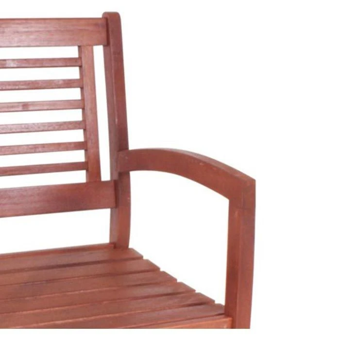 Garden-Pleasure Gartenstuhl MADISON, Holz, Niedriglehner, Braun – Bild 4