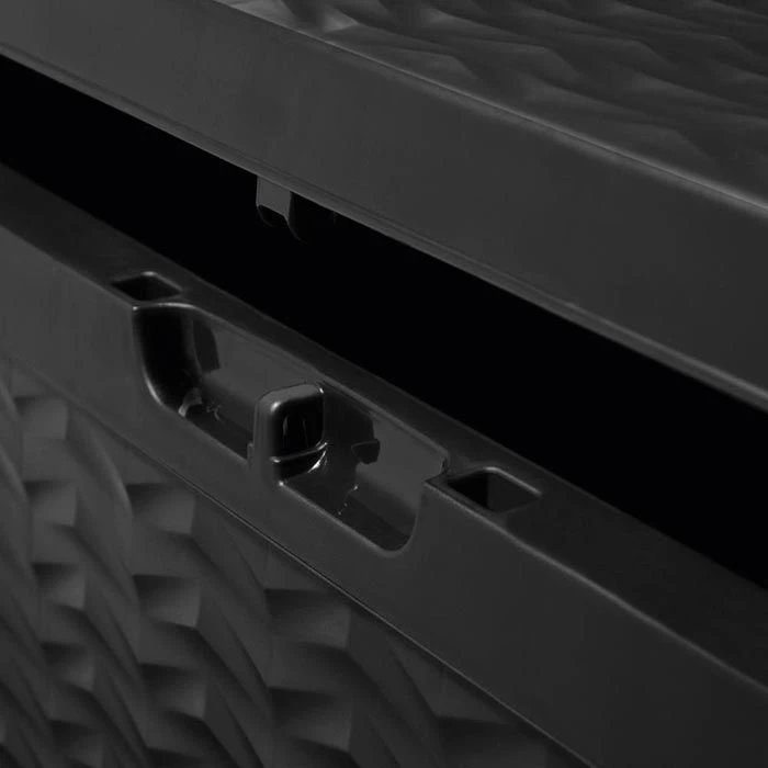 Deuba Auflagenbox Cargo, 191536, Kunststoff, Anthrazit, 120 X 60 X 45 Cm, Mit Rollen – Bild 4