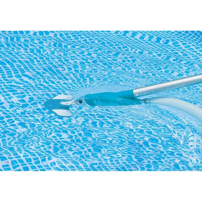 Intex Poolreinigungsset Deluxe 128003, 5-teilig, Bodensauger, Stange, Saugschlauch, Bürste, Kescher – Bild 6