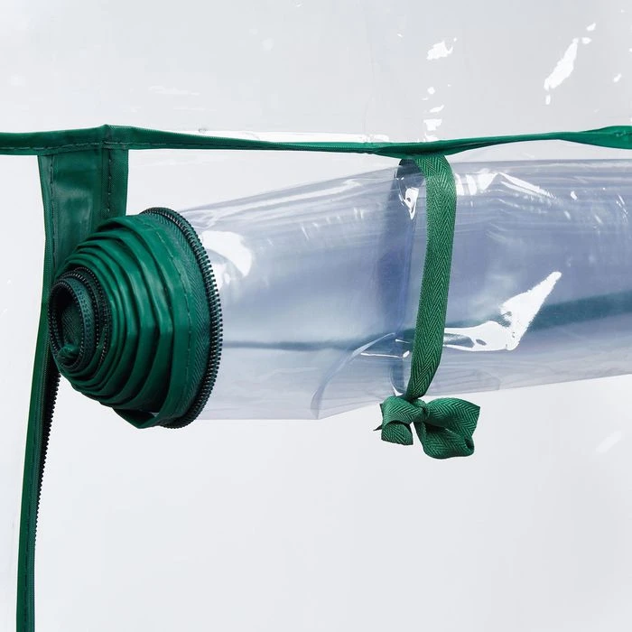 Relaxdays Gewächshaus 10018888, 0,5 M² Fläche, 100 X 50 X 150 Cm, Transparent – Bild 5