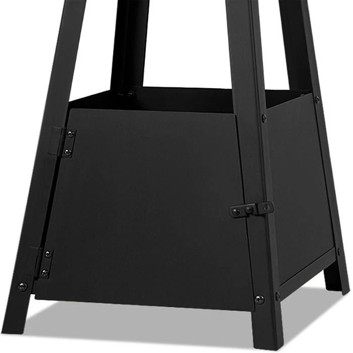 Deuba Feuerschale Pyramide 101101, 35 X 102cm, Metall, Mit Feuerhaken – Bild 3